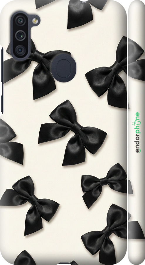 3D пластиковый матовый чехол Dark Coquette для Samsung Galaxy M11 M115F - 6765m-1905 изображение 