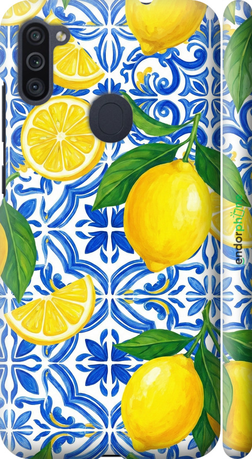 3D пластиковый матовый чехол Grocery Girl Italian Summer для Samsung Galaxy A11 A115F - 6766m-2012 изображение 