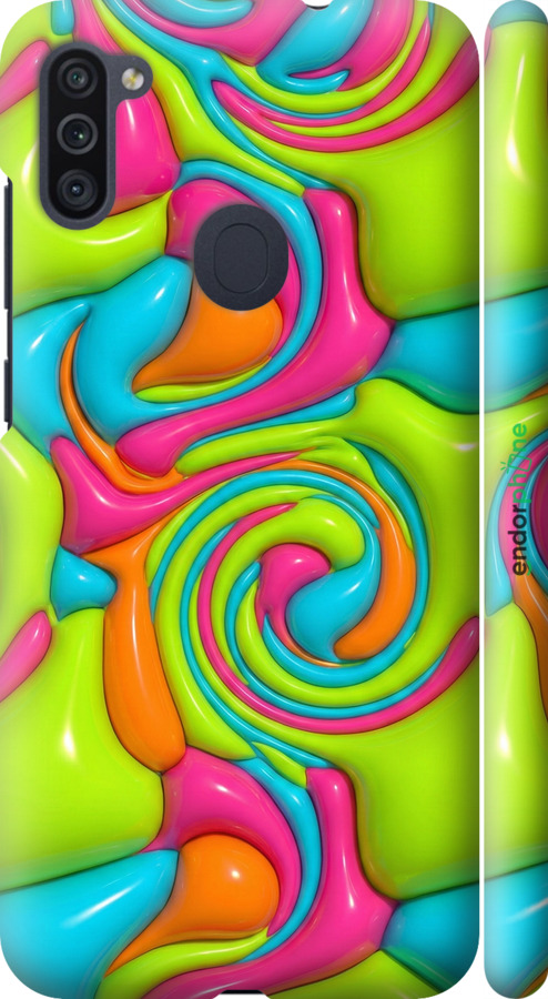 3D пластиковый матовый чехол Y2K Jelly Dream для Samsung Galaxy M11 M115F - 6780m-1905 изображение 