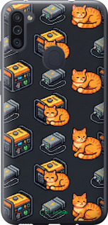 Силіконовий чехол Autonomous Zone для Samsung Galaxy M11 M115F - 6771u-1905 изображение 