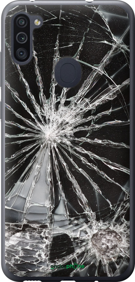 2D пластиковий чехол Glass для Samsung Galaxy A11 A115F - 6608t-2012 изображение 