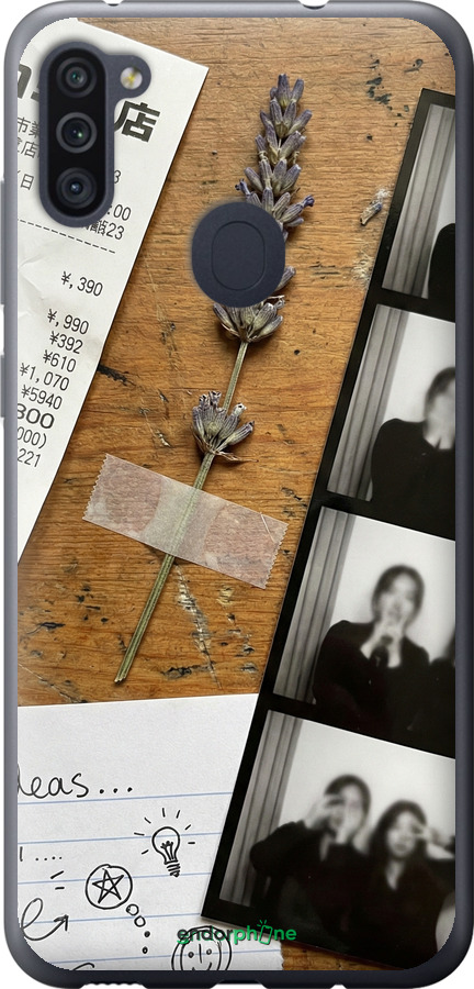 Силіконовий чехол Aesthetic Scrapbook Collage для Samsung Galaxy M11 M115F - 6773u-1905 изображение 