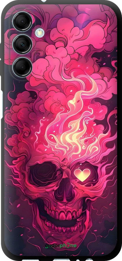 TPU чехол Череп арт для Samsung Galaxy M14 M146B - 6385b-3038 изображение 