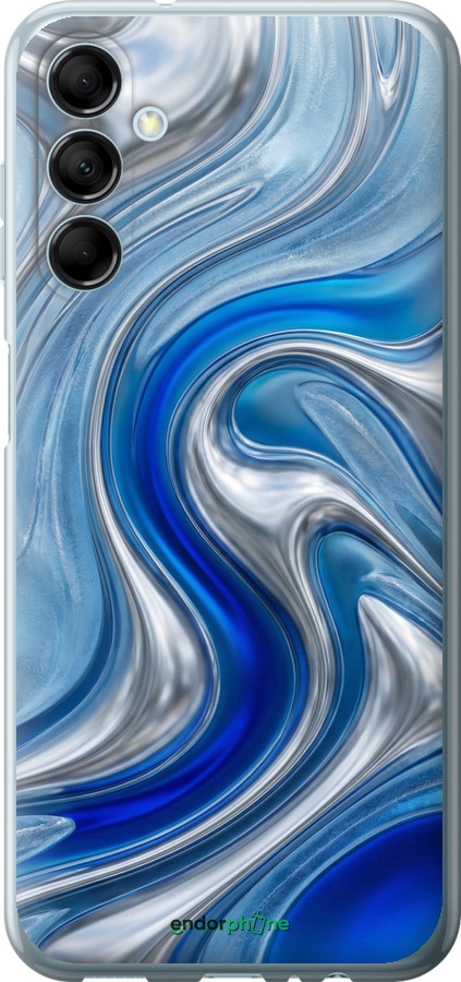 Силиконовый чехол Liquid Chrome для Samsung Galaxy M14 M146B - 6781u-3038 изображение 