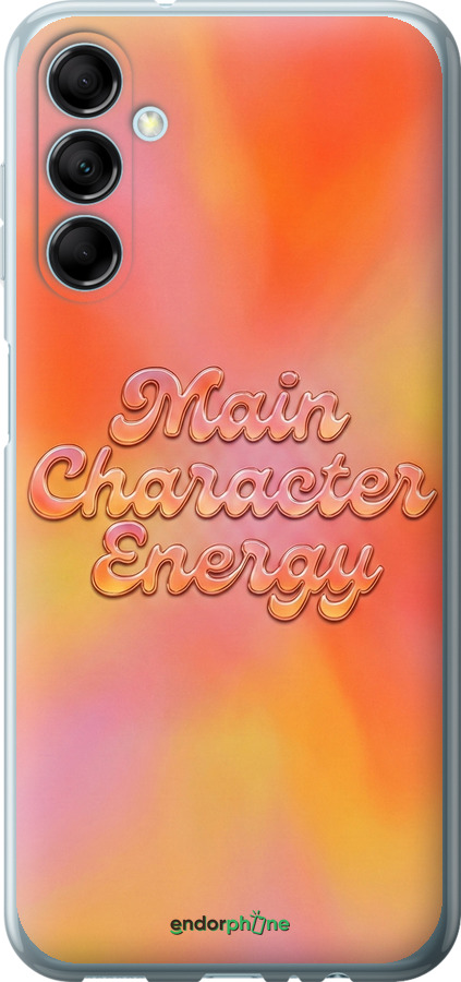 Силиконовый чехол Aura Gradient Main Character Energy Aesthetic Y2K для Samsung Galaxy M14 M146B - 6783u-3038 изображение 
