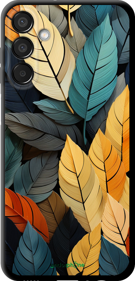 TPU чехол Кольорове листя для Samsung Galaxy F15 - 5644b-3756 изображение 