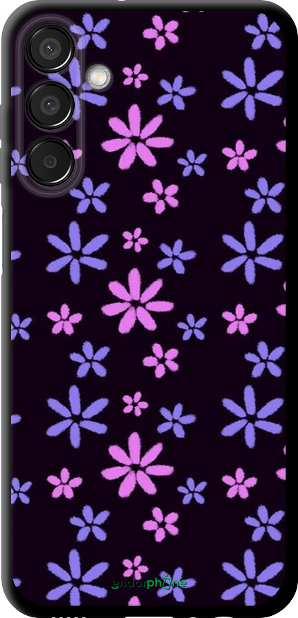 TPU чехол с  цветами для Samsung Galaxy M15 - 6258b-3684 изображение 