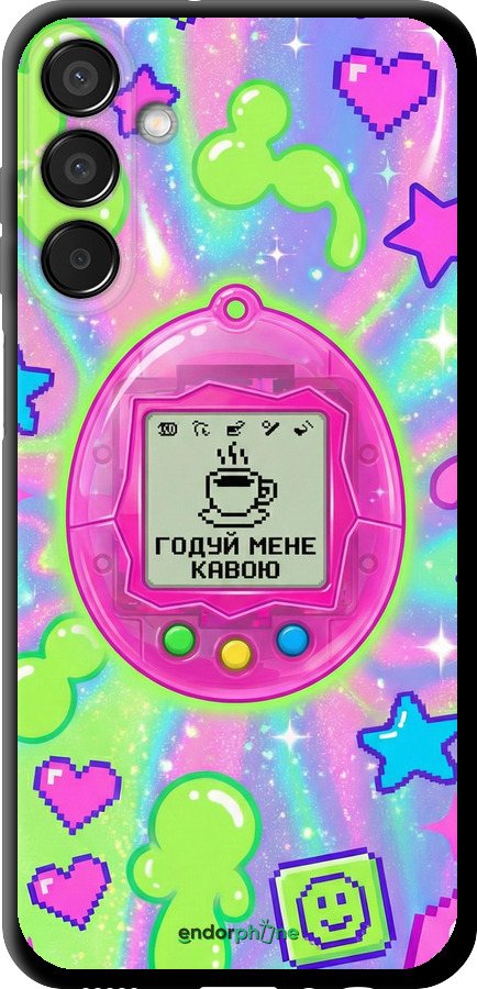 TPU чехол Y2K Aesthetic Retro Pet: Годуй мене кавою для Samsung Galaxy M15 - 6784b-3684 изображение 