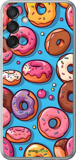 Силіконовий чехол Пончики для Samsung Galaxy M15 - 6318u-3684 изображение 
