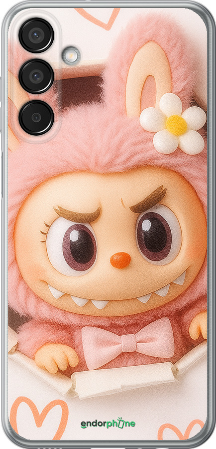 Силіконовий чехол Лабубу 2 для Samsung Galaxy F15 - 6710u-3756 изображение 