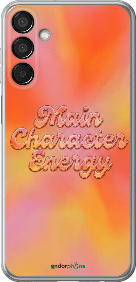 Силиконовый чехол Aura Gradient Main Character Energy Aesthetic Y2K для Samsung Galaxy F15 - 6783u-3756 изображение 