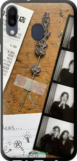 TPU чехол Aesthetic Scrapbook Collage для Samsung Galaxy M20 - 6773b-1660 изображение 