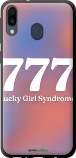 TPU чехол 'Aesthetic Aura Gradient 777 Lucky Energy' для Samsung Galaxy M20 изображение 3