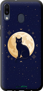 TPU чехол Cute Cat Celestial/Witchy для Samsung Galaxy M20 - 6787b-1660 изображение 