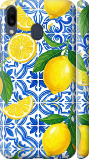 3D пластиковый матовый чехол Grocery Girl Italian Summer для Samsung Galaxy M20 - 6766m-1660 изображение 