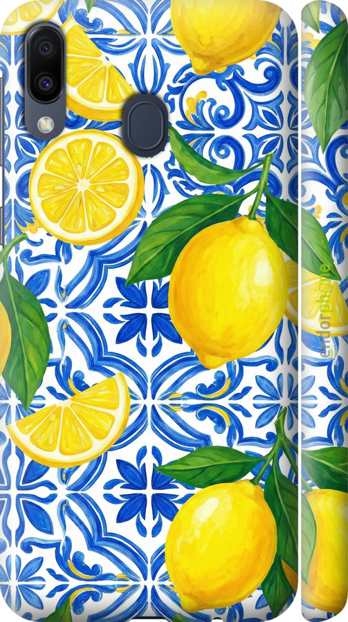 3D пластиковый матовый чехол Grocery Girl Italian Summer для Samsung Galaxy M20 - 6766m-1660 изображение 