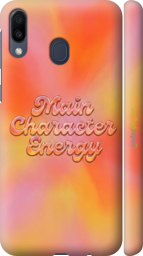 3D пластиковий матовий чехол Aura Gradient Main Character Energy Aesthetic Y2K для Samsung Galaxy M20 - 6783m-1660 изображение 