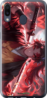 2D пластиковый чехол Аниме воин для Samsung Galaxy M20 - 6281t-1660 изображение 