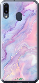Силіконовий чехол Нежный мрамор для Samsung Galaxy M20 - 6310u-1660 изображение 