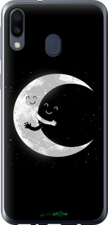 2D пластиковый чехол Лунные объятия для Samsung Galaxy M20 - 6508t-1660 изображение 