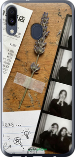 2D пластиковый чехол Aesthetic Scrapbook Collage для Samsung Galaxy M20 - 6773t-1660 изображение 