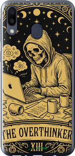 2D пластиковый чехол 'The Overthinker' для Samsung Galaxy M20 изображение 3