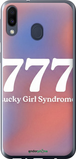 2D пластиковый чехол 'Aesthetic Aura Gradient 777 Lucky Energy' для Samsung Galaxy M20 изображение 19