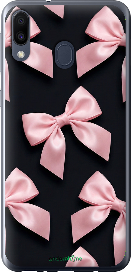 2D пластиковый чехол Coquette Ribbons Dark Coquette для Samsung Galaxy M20 - 6767t-1660 изображение 