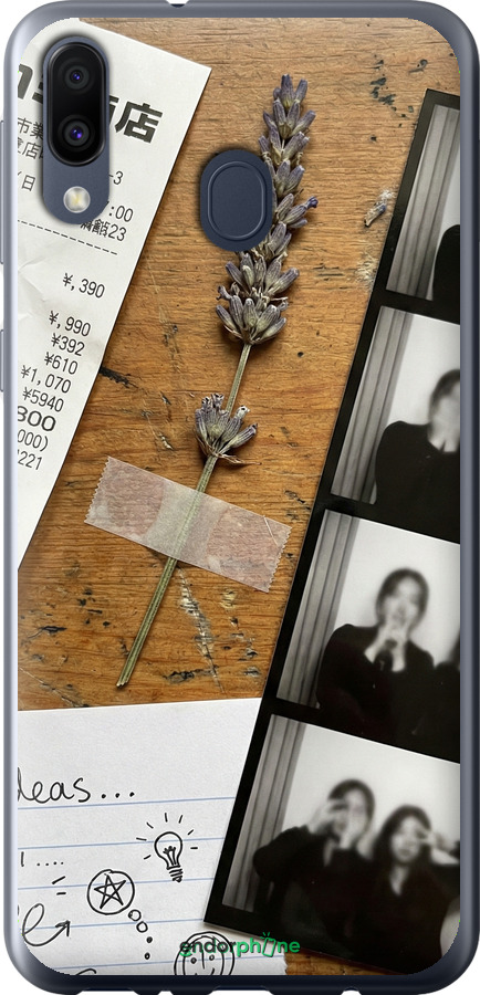 2D пластиковый чехол Aesthetic Scrapbook Collage для Samsung Galaxy M20 - 6773t-1660 изображение 