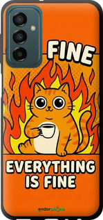 TPU чехол 'Funny Cat' для Samsung Galaxy M13 M135 изображение 5