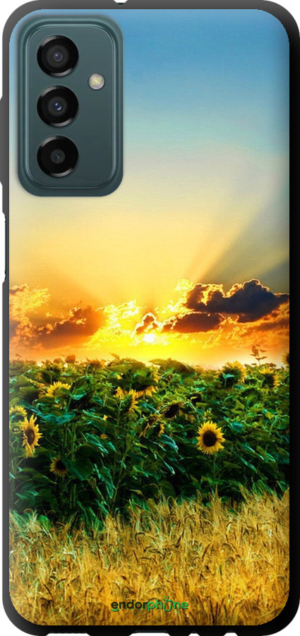 

TPU чорний чохол "Україна" для Samsung Galaxy M23 M236B