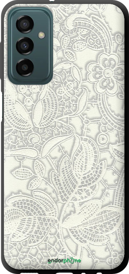 TPU чехол Белое кружево для Samsung Galaxy M13 M135 - 4383b-2765 изображение 