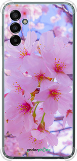 Силикон с усиленными углами чехол Сакура для Samsung Galaxy M13 M135 - 6029sp-2765 изображение 