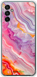 Силикон с усиленными углами чехол Мрамор 2 для Samsung Galaxy M23 M236B - 6307sp-2632 изображение 