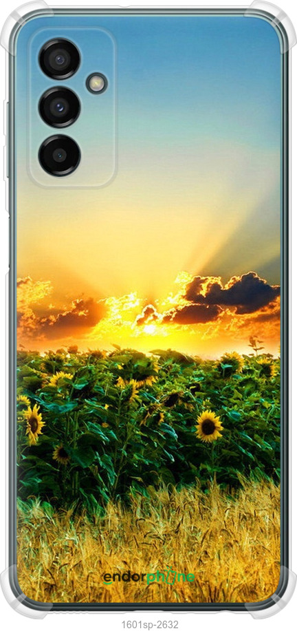 

Силіконовий протиударний с посиленими кутами чохол "Україна" для Samsung Galaxy M23 M236B