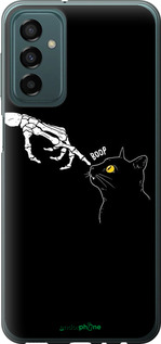 Силиконовый чехол Кошка для Samsung Galaxy M13 M135 - 6505u-2765 изображение 