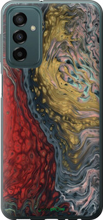 Силіконовий чехол Із зображенням абстрактного живопису для Samsung Galaxy M13 M135 - 6530u-2765 изображение 