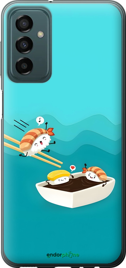 Силиконовый чехол Суши для Samsung Galaxy M13 M135 - 6354u-2765 изображение 