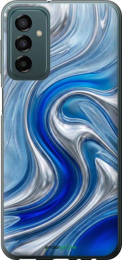 Силиконовый чехол Liquid Chrome для Samsung Galaxy M23 M236B - 6781u-2632 изображение 