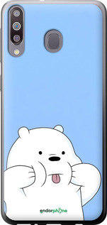 2D пластиковий чехол Милий ведмедик для Samsung Galaxy M30 - 6357t-1682 изображение 