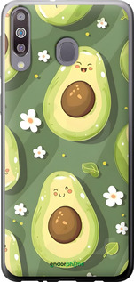 2D пластиковий чехол Авокадо для Samsung Galaxy A40s A3050 - 6380t-2058 изображение 