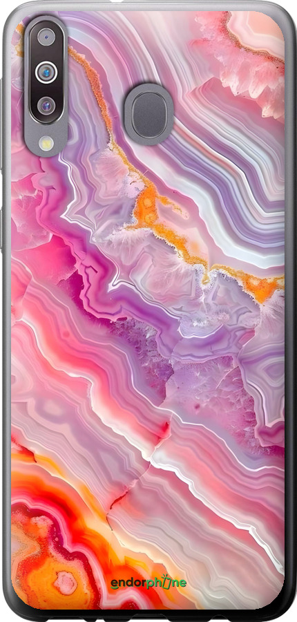 2D пластиковый чехол Мрамор 2 для Samsung Galaxy M30 - 6307t-1682 изображение 