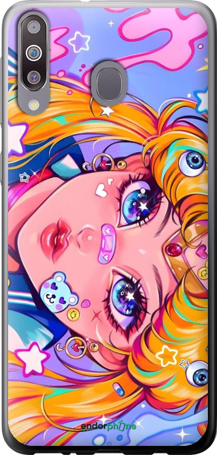 2D пластиковий чехол Сейлор Мун 4 для Samsung Galaxy M30 - 6353t-1682 изображение 