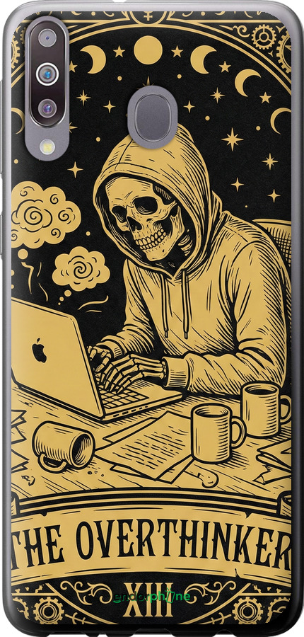 Силиконовый чехол The Overthinker для Samsung Galaxy M30 - 6774u-1682 изображение 