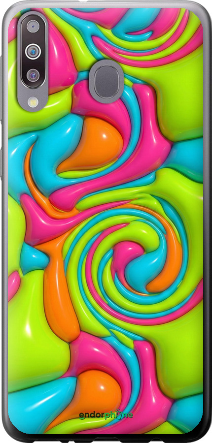 Силиконовый чехол Y2K Jelly Dream для Samsung Galaxy A40s A3050 - 6780u-2058 изображение 