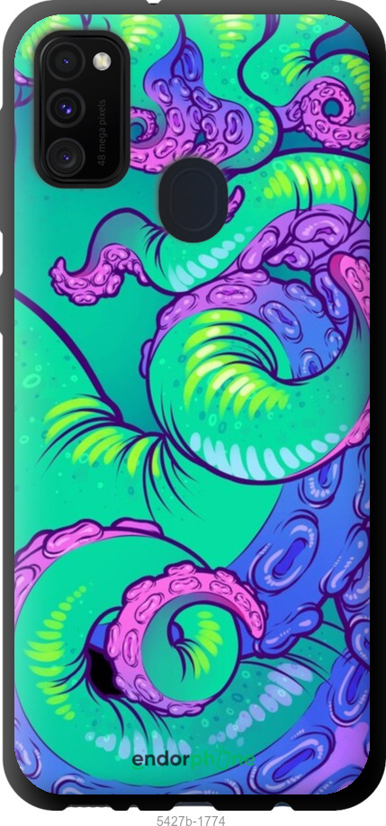 TPU чехол № 5427 для Samsung Galaxy M21 M215F - 5427b-2016 изображение 
