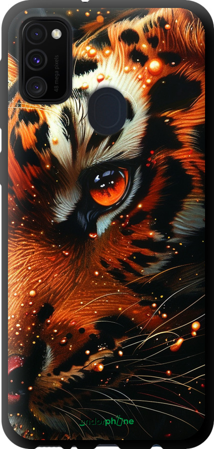 TPU чехол Tiger для Samsung Galaxy M21 M215F - 6053b-2016 изображение 