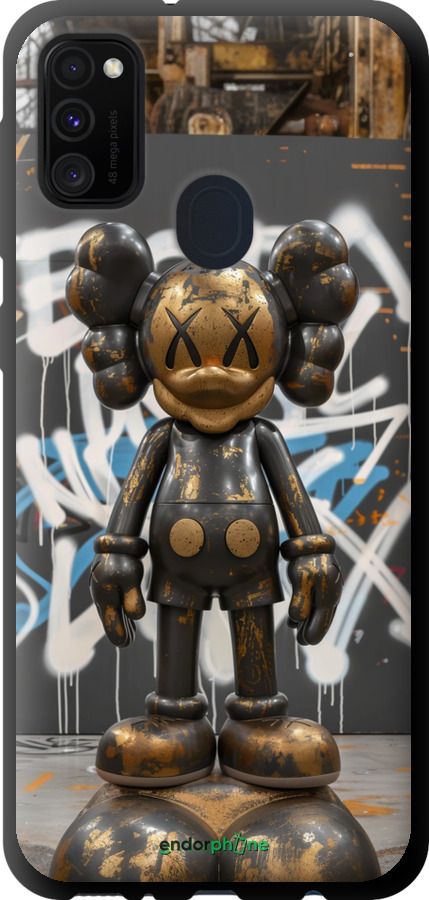 TPU чехол Bronze kaws v3 для Samsung Galaxy M30s 2019 - 6099b-1774 изображение 