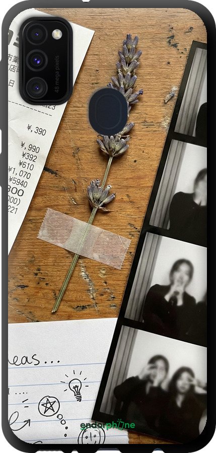 TPU чехол Aesthetic Scrapbook Collage для Samsung Galaxy M21 M215F - 6773b-2016 изображение 