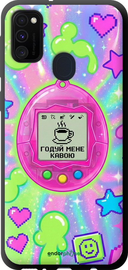 TPU чехол Y2K Aesthetic Retro Pet: Годуй мене кавою для Samsung Galaxy M21 M215F - 6784b-2016 изображение 